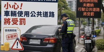 沒繳牌照稅停在路邊也罰!新北稅捐處納保官貼心提醒:先繳清再上路 免挨重罰1倍以下罰鍰