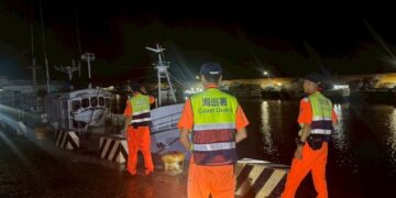 海巡署南部分署啟動端節威力掃蕩勤務 動員178人杜絕不法活動