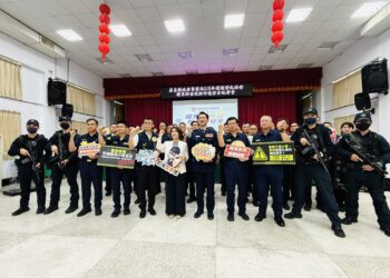 屏東檢警掃蕩地下金融犯罪 營造幸福城市