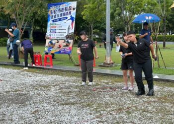 彰化市長盃法式滾球賽風雨無阻  近百位好手齊聚競技