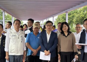 蘇清泉考察高樹觀光建設 盼串聯瀑布、溫泉與交通打造屏北新亮點