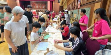 大葉學生志工隊前進鹿港魯班公宴  從課堂學習走入無形文化資產現場