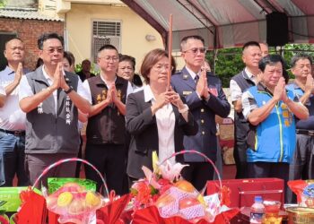影音/原斗派出所重建動土典禮   營造出專業服務的辦公處所