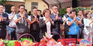 影音/原斗派出所重建動土典禮 營造出專業服務的辦公處所