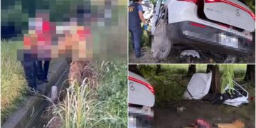 影音/宜蘭發生自撞車禍 四傷一OHCA