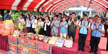 鹿港東興國小活動中心新建工程動土  建構多元學習新地標