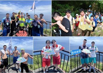 破浪前行登臨龜山島401高地 宜蘭143學子轉大人