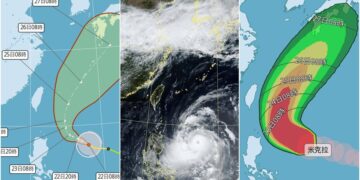 影音/米克拉增強 暴風圈再擴大 預測這一天離臺最近