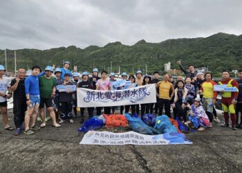 潛海戰將攜手民間企業淨海成果豐碩 助力新北海洋永續治理