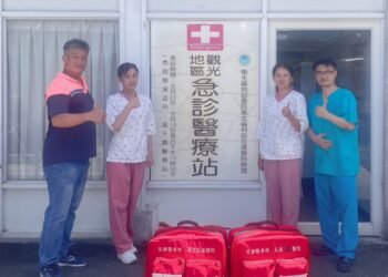 花蓮醫院守護秀姑巒溪   啟動泛舟行動醫療站　
