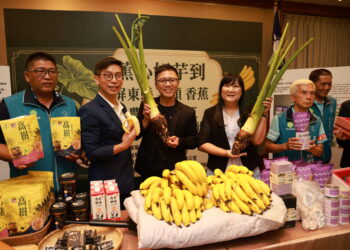 立委鍾佳濱攜手高樹農會,推廣香蕉、芋頭農產加工品