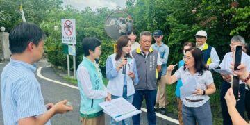 議員李雨庭攜手立委林岱樺 爭取40年！大寮高71線（天池路）拓寬工程終於要動起來了！