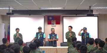 屏縣後備憲兵荷松協會慰問教召弟兄 展現軍民同心支持國防