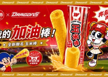 乖乖打造 HomeRun 應援季 首發「奔龍而上」玉米棒陪龍迷進場應援