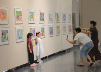 兩岸少兒畫展廈門開展 信手拈來皆靈感