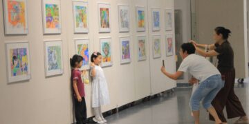 兩岸少兒畫展廈門開展 信手拈來皆靈感