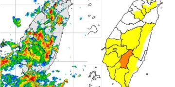 影音/0604西南風及午後對流雲系旺盛 多處地方有局部大雨或豪雨