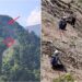 影音/登山客跌落深谷受困 警消歷險徒步開路救援
