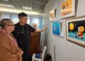 心如工畫師能畫諸世間     張丁文Q版佛畫展在三重禪淨中心展出