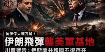 美伊停火協議瀕臨瓦解！伊朗飛彈深夜突襲巴林、科威特美軍基地