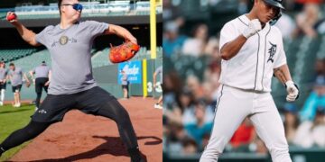 影/《MLB》史上首次台灣投打大聯盟對決 李灝宇單場再敲雙安 鄧愷威飆生涯新高9次三振