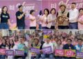 「挺Women的歌」登台獻唱獲贈船舵　林國漳拋出全方位女力政策
