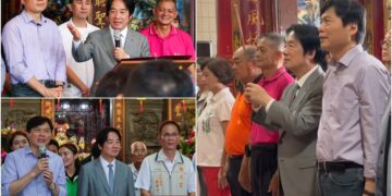 到宜蘭廟宇參香揭匾 總統賴清德大力推薦林國漳