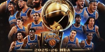 影/《NBA總冠軍》尼克末節逆襲睽違53年奪冠 布朗森封王戰爆砍45分奪FMVP!