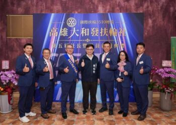 參加扶輪社長交接典禮有感 賴瑞隆:淋過雨會更想替人撐傘