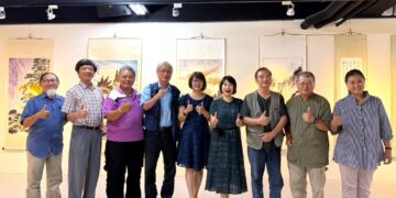 文藝領航-台灣高空大文藝研究會會員聯展盛大開幕 三十餘位藝術家齊聚岡山文化中心表演藝術創作豐能量沛