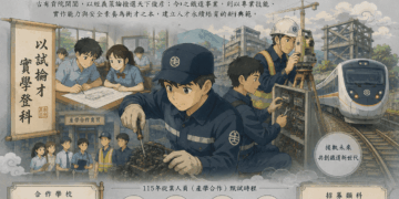 【崇技學、尚實作、擇俊彥】臺鐵公司預計8月啟動產學合作甄試，接軌校園培育與鐵路職場