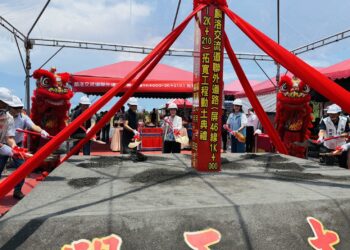 麟洛交流道聯外道路拓寬工程 屏46線1K+000~2K+210動土典禮