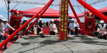 麟洛交流道聯外道路拓寬工程 屏46線1K+000~2K+210動土典禮