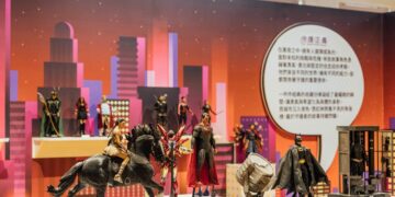 屏東演武場《屏藏心》　集結人氣角色模型珍藏