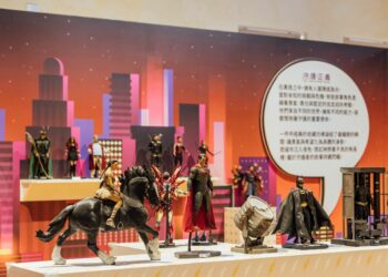 屏東演武場《屏藏心》 集結人氣角色模型珍藏