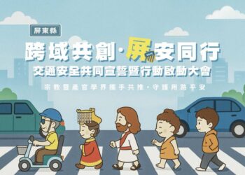「跨域共創．屏安同行」交通安全宣導　跨域合作結合數位科技攜手打造更安全用路環境