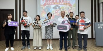 「屏」安飛「揚」 智慧防災 永揚消防XR訓練器材捐贈儀式