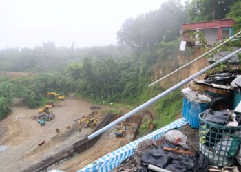 地質影響邊坡滑動 雲林現勘崩塌地工程將爭取加固經費