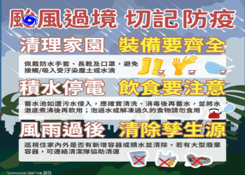 屏縣籲雨後主動清積水 防範登革熱