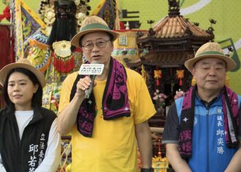 影音/大溪大禧熱鬧揭幕!32社頭齊聚展演 北管樂音傳承百年關聖帝君文化