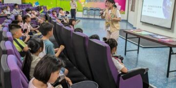 屏東縣替代役男化身隊輔　陪伴學童共度充實暑假