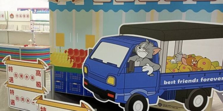 【萌經典、潮聯名、趣台味】高捷限定亮相《Tom and Jerry台味快閃店》，美麗島站吸睛登場掀話題