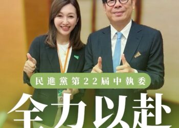 高雄大寮林園區議員李雨庭當選民進黨第22屆中執委 承諾傾聽基層聲音、全力以赴為高雄與台灣努力