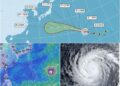 影音/白海豚暴風圈再擴大 往日本海面前進 路徑是否轉彎受矚目