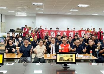 行政院南部聯合服務中心攜手國軍高雄總醫院 守護里港警健康