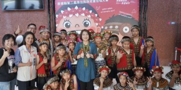 屏東縣原住民族兒童合唱大賽登場 春日、力里國小勇奪金質獎