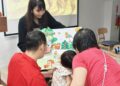 新北市第1區早療中心舉辦金山地瓜故事派對推廣親子共讀與手作