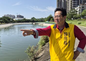 智慧城市不能只會撈死魚 左楠議員參選人薛兆基籲建置AI河川預警系統 別讓科技總是慢半拍