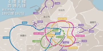 新北捷運路網再升級 侯友宜宣布三環六線進化為四環八線