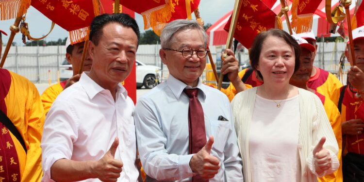 嘉義科學園區二期動土　在地七宮廟眾神齊聚祈福
